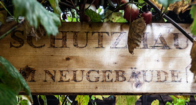 Schutzhaus Eingang